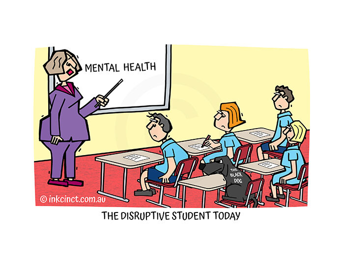 disruptive student cartoons