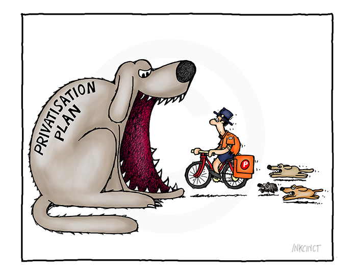 2014-006 Australia Post privatisation dog 7th January