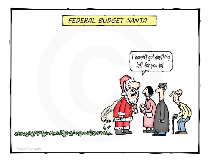 2017-670 Federal budget Santa, corporate tax cuts - GOVERNMENT AUSTRALIA 19th December