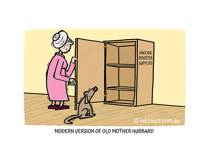 2021-477P Modern version of Old Mother Hubbard, VACCINATIONS - MSC BALLARAT MEL 17-Dec-21 copy