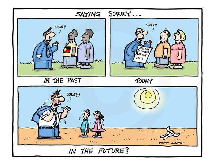 2009-523 Saying sorry in the future 3rd September