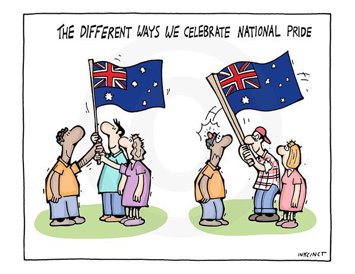 2010-054 Different ways we celebrate national pride 26th January