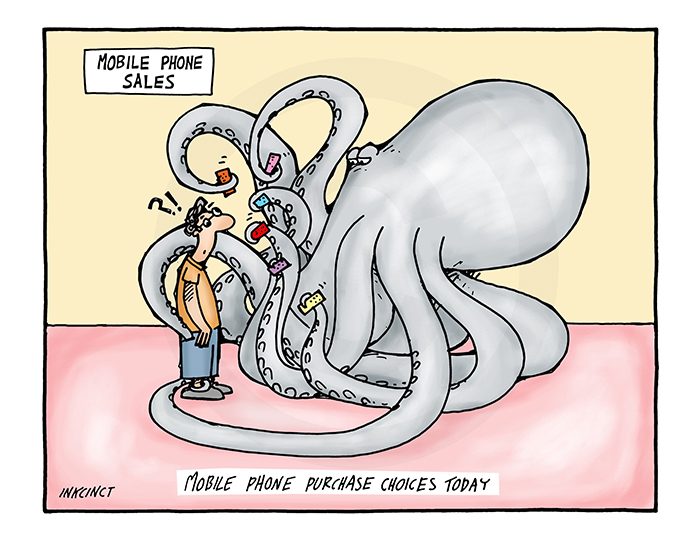 2011-567 mobile phone purchase choices today 7th September