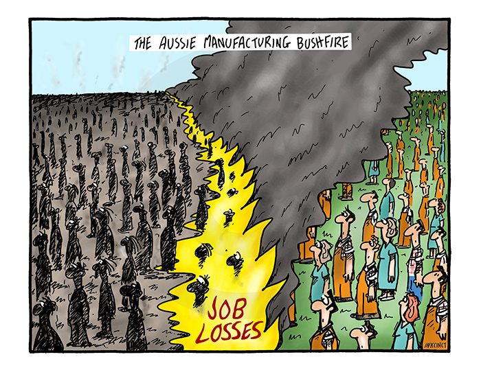 2012-480 Aussie manufacturing bushfire 15th August