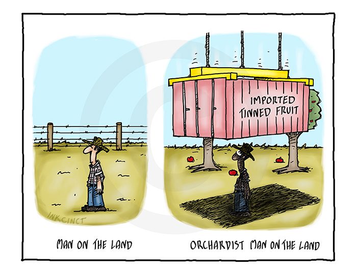 2013-202 the orchardist man on the land 2nd May