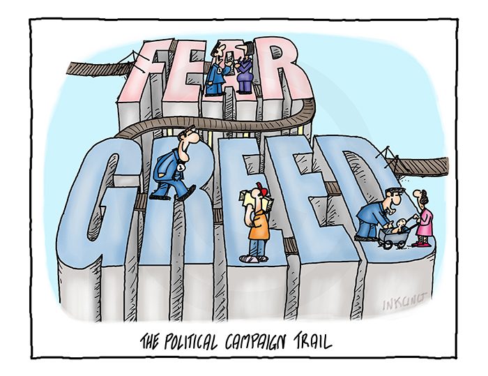 2013-425 the polaitical campaign trail 19th August