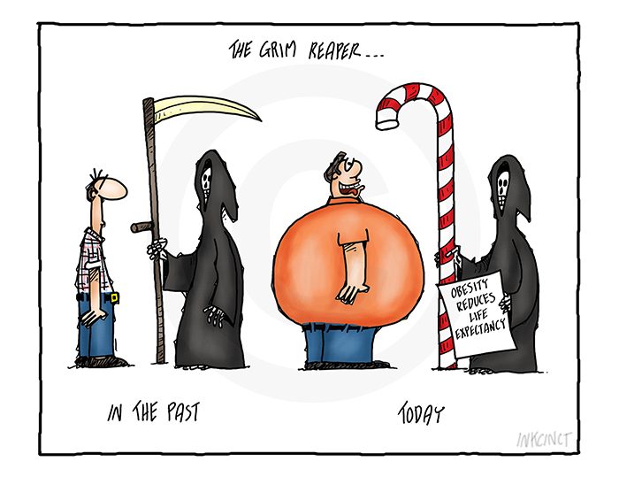 2013-557 obesity grim reaper 14th October