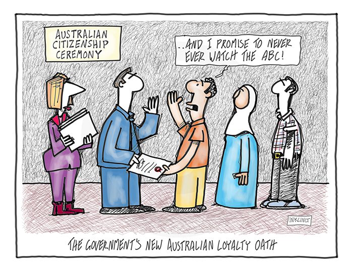 2015-352 The government's new Australian citizenship ceremony allegiance oath 24th June