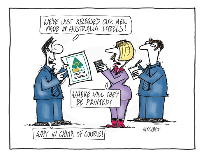 2015-410 Made in Australia, printed in China, ECONOMIC SOCIAL GOVERNMENT 21 July