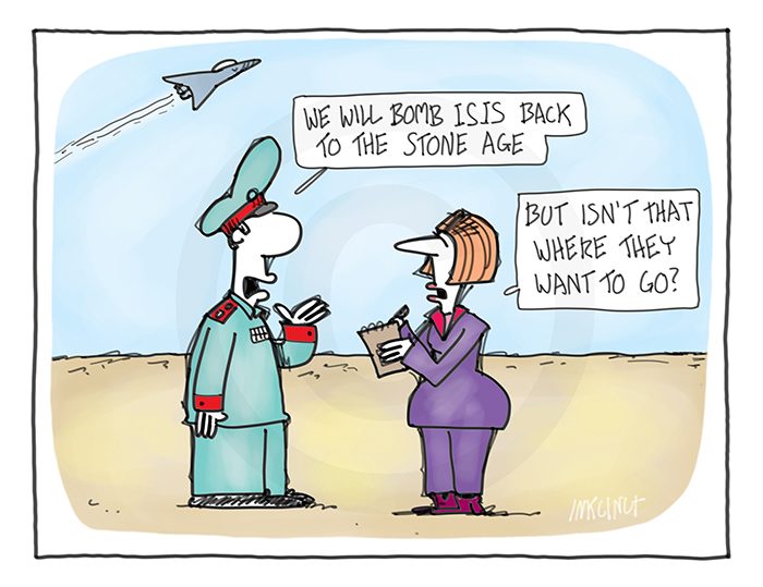 2015-535 Bomb ISIS back into the stone age. AIR WAR MIDDLE EAST SYRIA 16th September