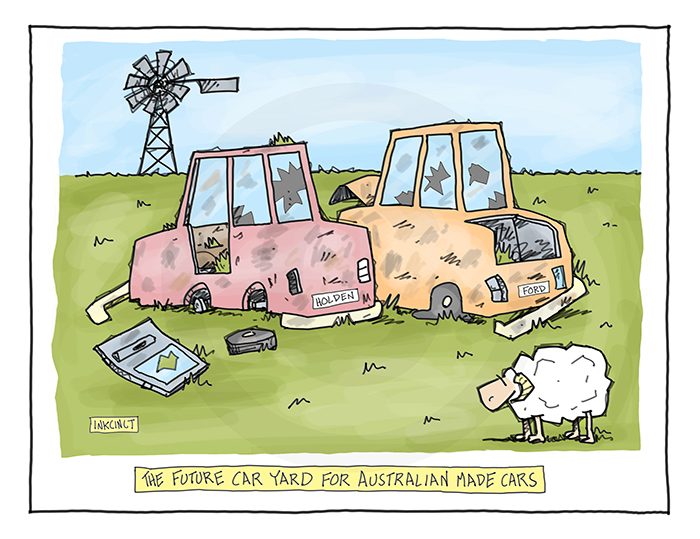 2016-595 The future car yard for Australian cars - farm junk 27th October