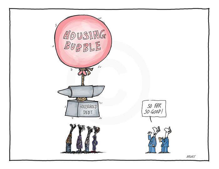 2017-196 Housing bubble, household debt - ECONOMIC SOCIAL BALLARAT AUSTRALIA 20th April