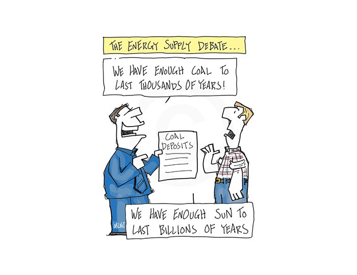 2017-308P The energy supply debate, coal solar sun - ENVIRONMENT AUSTRALIA 12th June