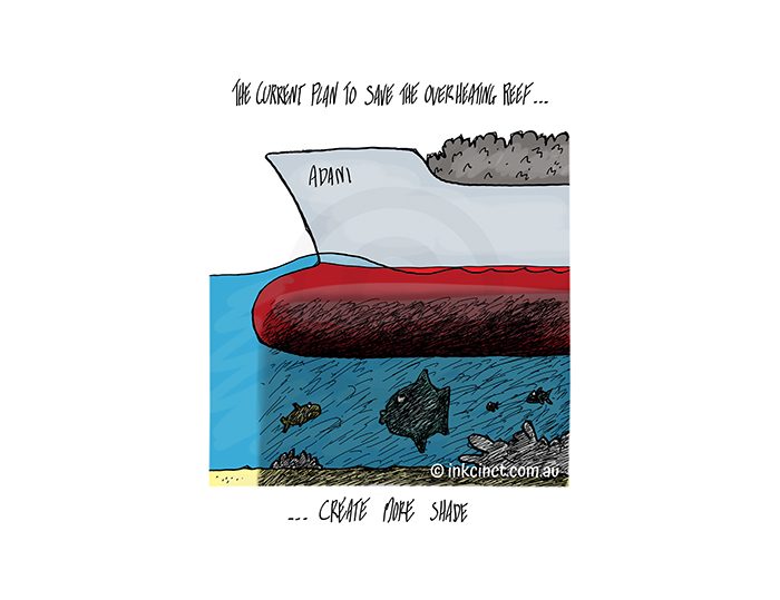 2017-466P Current plan to save the Great Barrier Reef, coal ship Adani - ENVIRONMENT AUSTRALIA 30th August