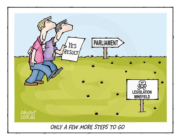 2017-608 Only a few more steps to go, gay marriage parliament minefield - SOCIAL AUSTRALIA 16th November
