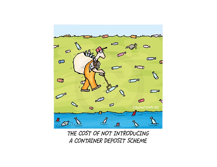 2018-012P The cost of not introducing a container deposit scheme. 8th January