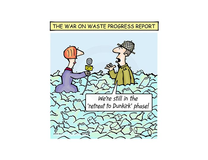 2018-339P The war on waste progress report, plastic Dunkirk - ENVIRONMENT AUSTRALIA 23rd July