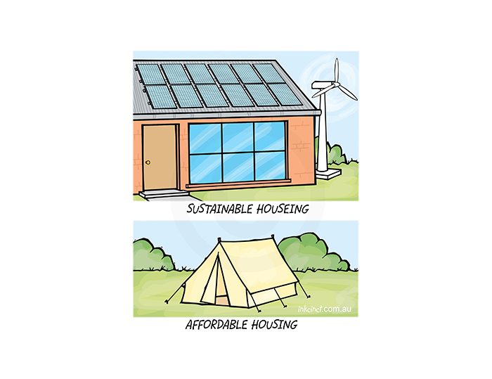 2018-411P Sustainable housing, affordable tent - SOCIAL AUSTRALIA BALLARAT 6th September