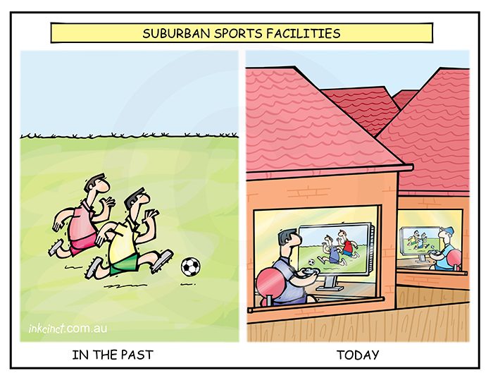 2018-412 Suburban sports facilities, computer games - SOCIAL BALLARAT 6th September