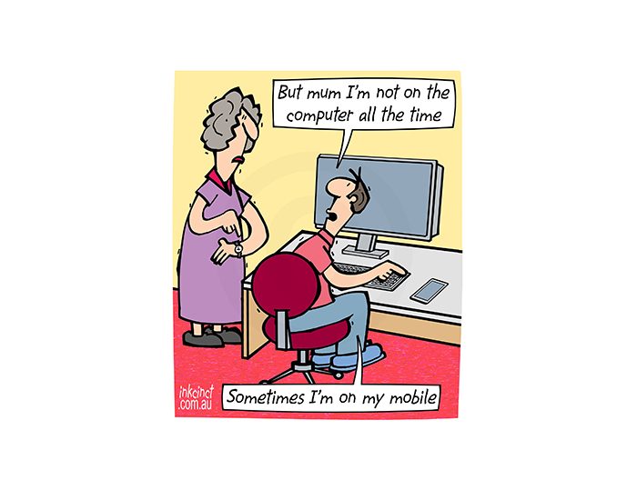 2019-241P Not on the computer all the time. 6th June