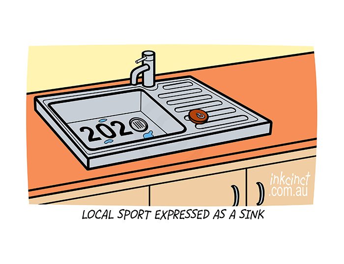 2020-175P Local sport expressed as a sink. 22nd May copy