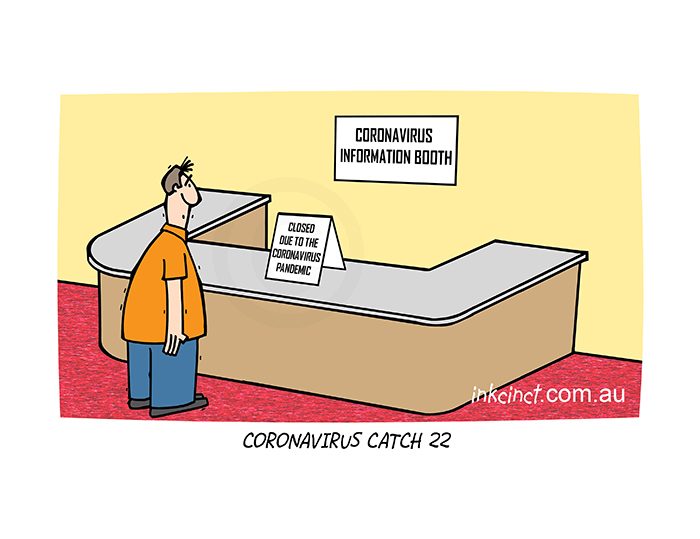 2020-245P Coronavirus Catch 22 21st July copy