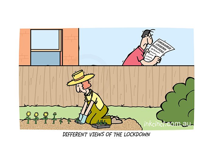 2020-325P Different views of the lockdown, coronavirus pandemic. 15th September