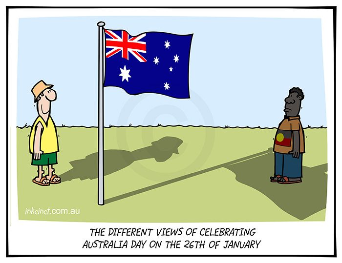 2021-023 The different views of celebrating Australia Day on the 26th of January - SOCIAL ABORIGINAL AUSTRALIA 20th January