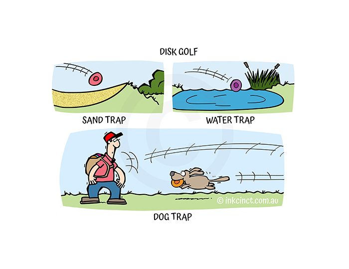 2022-035P Disk golf dog trap, SPORT - MSC BALLARAT DAVID 28-Jan-22