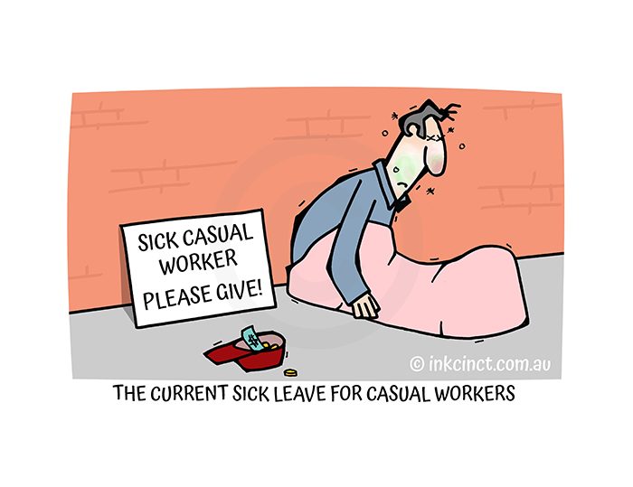 2022-092P The current sick leave for causal workers - IR SOCIAL - MSC BALLARAT MAEVE 15-Mar-22