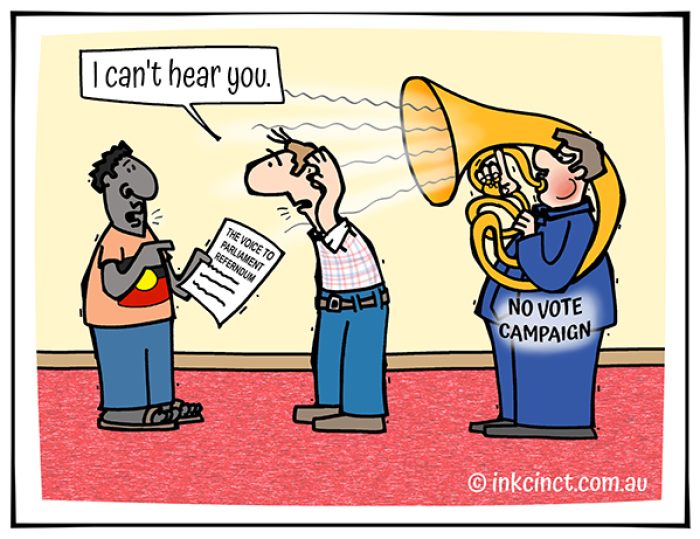 2023-277 cannot hear what you are saying, VOICE TO PARLIAMENT INDIGENOUS POLITICS – AUSTRALIA 04-Sep-23