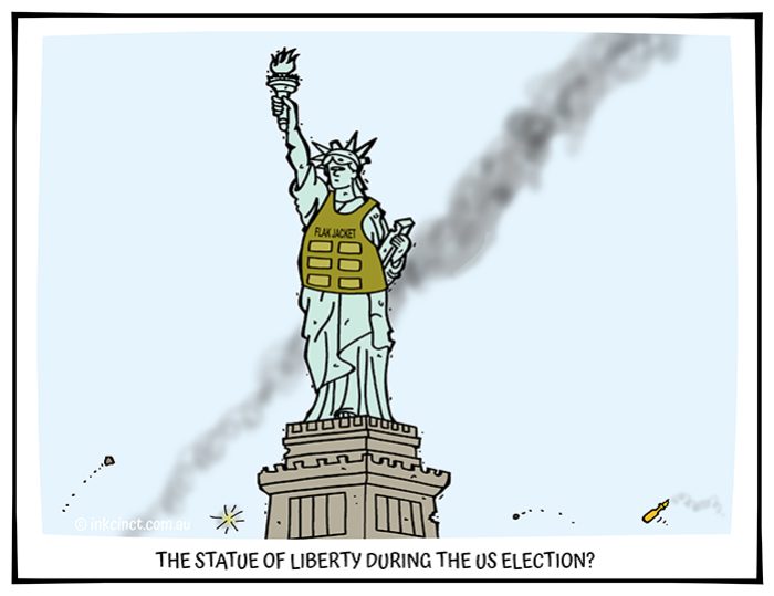 2024-10 The Statue of Liberty during the US election, TRUMP POLITICS - NORTH AMERICA 03-Jun-24