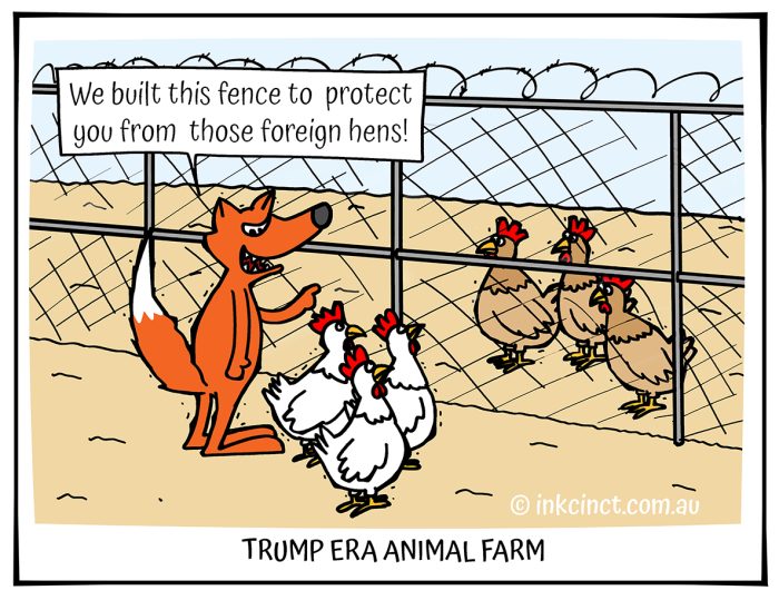 2025-04 Trump era Animal Farm, POLITICS SOCIAL – AMERICA  27-Jan-25